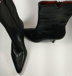 Eddie Bauer Black Leather Boots